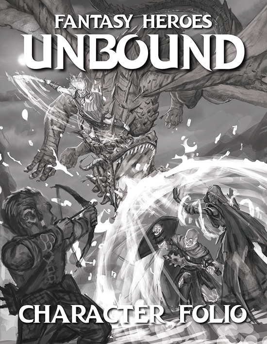 Fantasy Heroes Unbound Character Folio